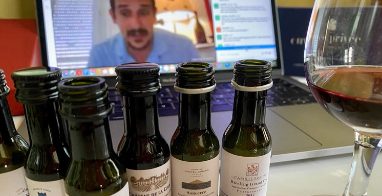 DEGUSTATION INTERACTIVE DE VINS